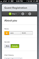 Screenshot of Smartphone Step One